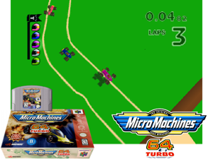Micro Machines 64 Turbo (USA) Cover